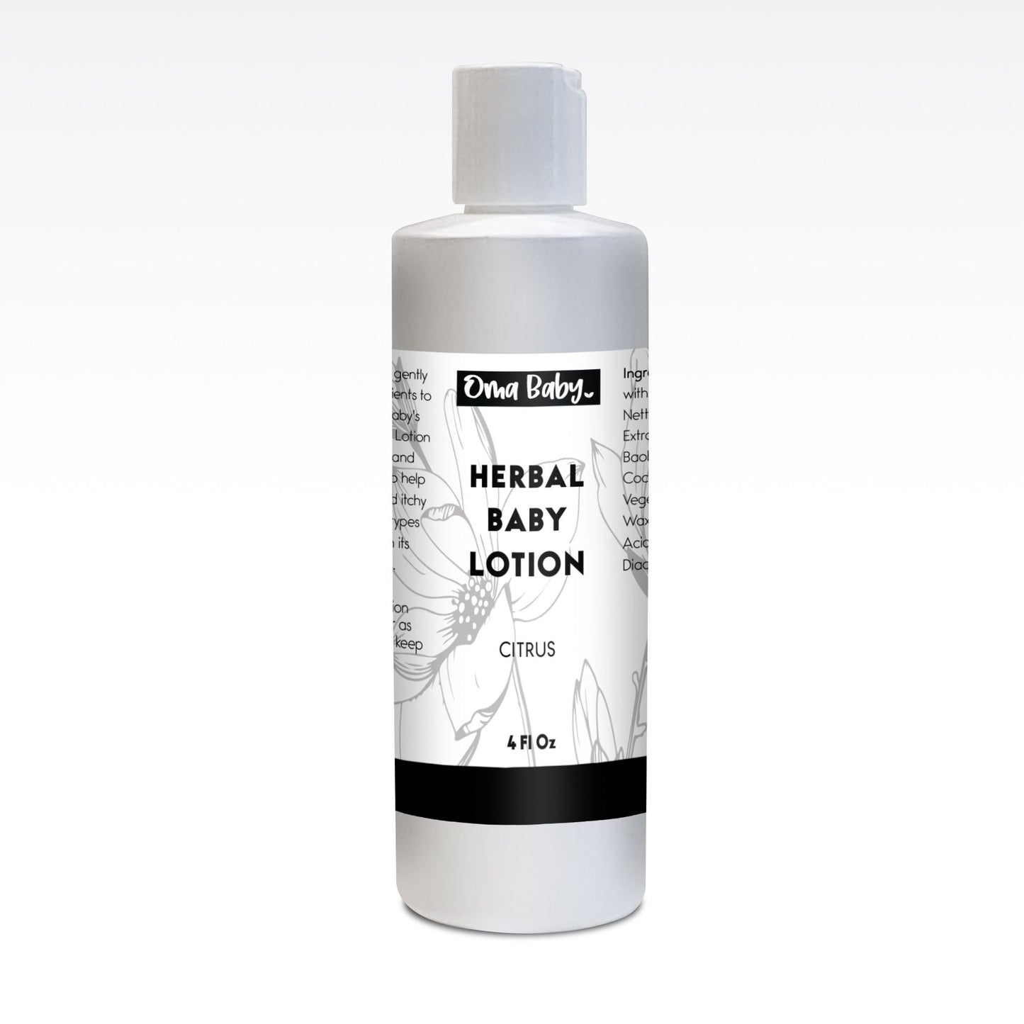 Herbal Baby Lotion - Red Acalypha & Neetle Extracts