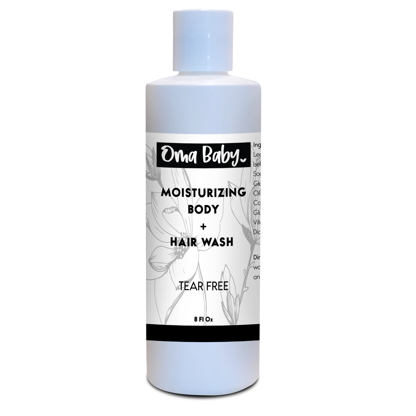 Moisturizing Baby Body + Hair Wash - Tear Free