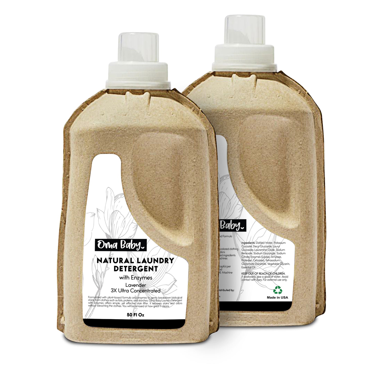 Laundry Detergent with Enzymes