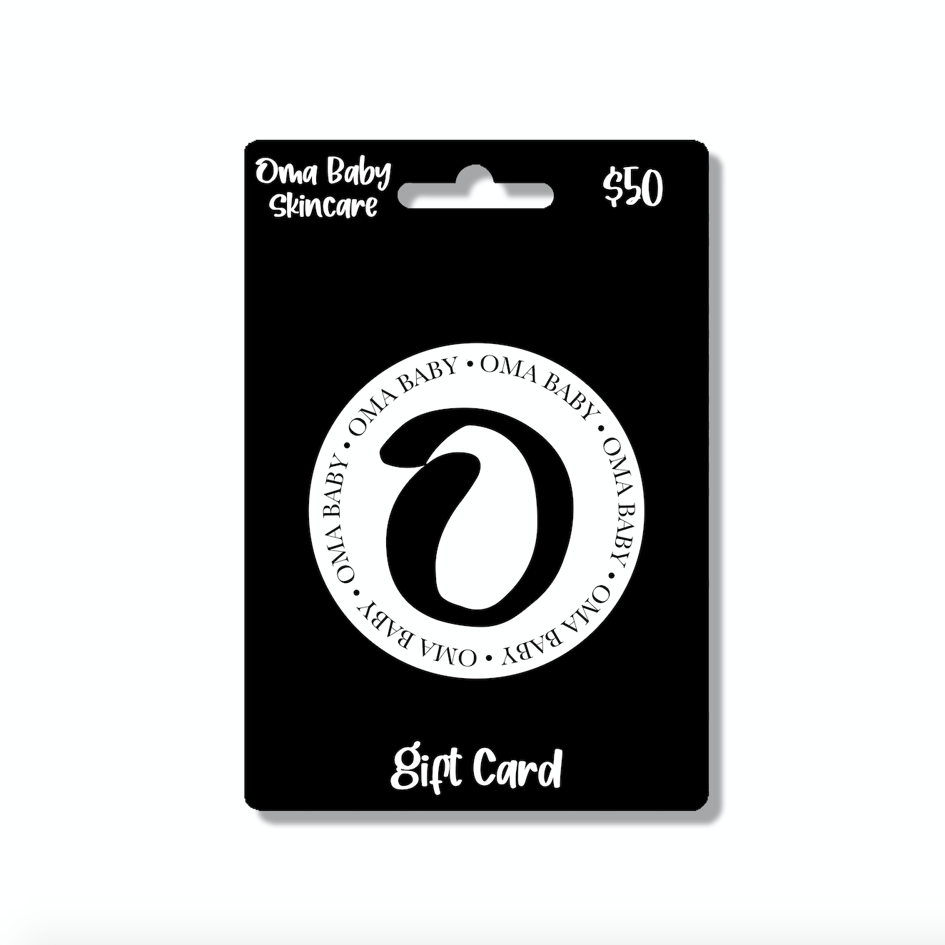 Oma Baby Skincare Gift Cards